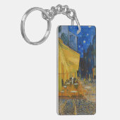 Vincent van Gogh - Cafe Terrace bij nacht Sleutelhanger (Voorkant Links)