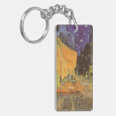 Vincent van Gogh - Cafe Terrace bij nacht Sleutelhanger (Voorkant Links)