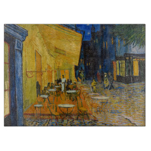 Vincent van Gogh - Cafe Terrace bij nacht Snijplank