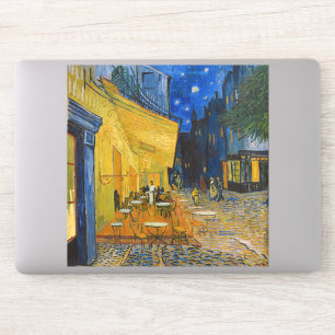 Vincent van Gogh - Cafe Terrace bij nacht Sticker