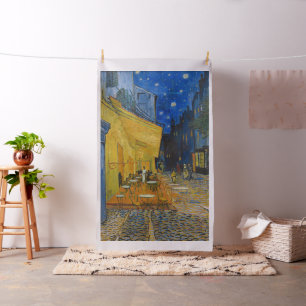 Vincent van Gogh - Cafe Terrace bij nacht Stof