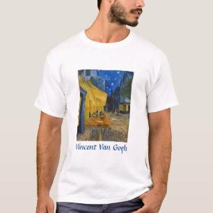 Vincent van Gogh - Cafe Terrace bij nacht T-shirt