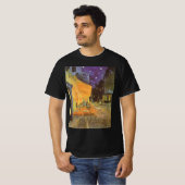 Vincent van Gogh - Cafe Terrace bij nacht T-shirt (Voorkant volledig)