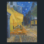 Vincent van Gogh - Cafe Terrace bij nacht Tafelkleed<br><div class="desc">Cafe Terrace on the Place du Forum at Night - Vincent van Gogh,  1888</div>