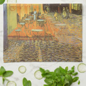 Vincent van Gogh - Cafe Terrace bij nacht Theedoek (Gevouwen)