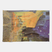 Vincent van Gogh - Cafe Terrace bij nacht Theedoek (Horizontaal)