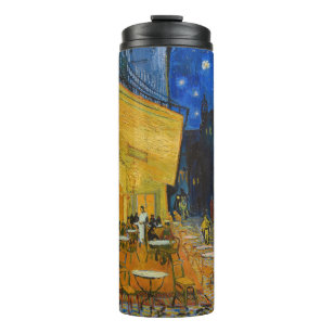 Vincent van Gogh - Cafe Terrace bij nacht Thermosbeker