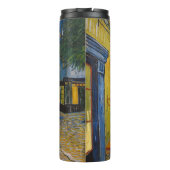 Vincent van Gogh - Cafe Terrace bij nacht Thermosbeker (Achterkant)
