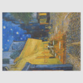 Vincent van Gogh - Cafe Terrace bij nacht Tissuepapier (Voorkant)
