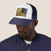 Vincent van Gogh - Cafe Terrace bij nacht Trucker Pet (In situ)