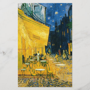Vincent van Gogh   Cafe Terrace, Place du Forum Briefpapier