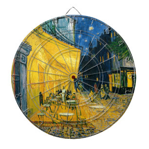 Vincent van Gogh   Cafe Terrace, Place du Forum Dartbord
