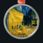 Vincent van Gogh | Cafe Terrace, Place du Forum Metalen Ornament<br><div class="desc">Cafe Terrace,  Place du Forum,  Arles,  1888 (oil on canvas) Gogh,  Vincent van (1853-90) BBC192281 Cafe Terrace,  Place du Forum,  Arles,  1888 (oil on canvas),  Gogh,  Vincent van (1853-9) 0) / Rijksmuseum Kroller-Muller,  Otterlo,  Nederland / The Bridgeman Art Library</div>
