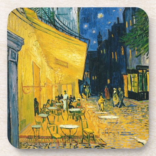 Vincent van Gogh | Cafe Terrace, Place du Forum Onderzetter (Voorkant)