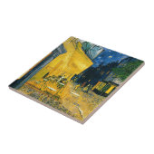 Vincent van Gogh | Cafe Terrace, Place du Forum Tegeltje (Zijkant)