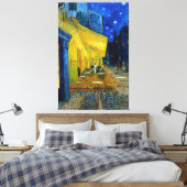 Vincent van Gogh Café Terras bij nacht (1888) Canvas Afdruk (Insitu (Slaapkamer))