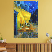 Vincent van Gogh Café Terras bij nacht (1888) Canvas Afdruk (Insitu (Woonkamer))