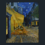 Vincent Van Gogh Café Terras Classic Painting Poster<br><div class="desc">Vincent van Gogh's "Café Terrace at Night" is een schilderij dat hij in 1888 maakte, met een nachtscène van een café in Arles, Frankrijk. Het kunstwerk heeft een opvallend contrast tussen warm geel licht en een diepblauwe lucht, wat een serene maar levendige nachtelijke sfeer oproept. Het terras van het café...</div>