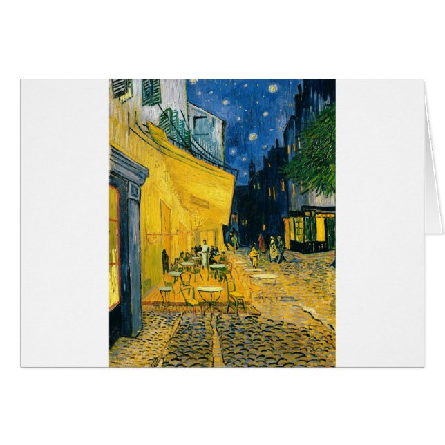 Vincent van Gogh | Café-terras, Place du Forum (Voorkant Horizontaal)