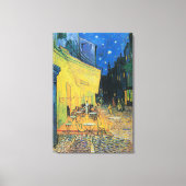 Vincent van Gogh Café Terras 's nachts Canvas Afdruk (Voorkant)