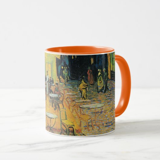 Vincent van Gogh Café Terras 's nachts Mok (Voorkant rechts)