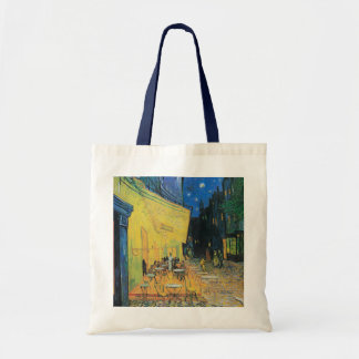 Vincent van Gogh Café Terras 's nachts Tote Bag