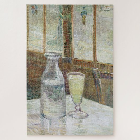 Vincent Van Gogh Cafétafel met Absinthe Legpuzzel (Verticaal)