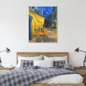 Vincent van Gogh - Caféterras bij nacht Canvas Afdruk (Insitu (Slaapkamer))