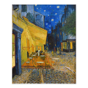 Vincent van Gogh - Caféterras bij nacht Foto Afdruk
