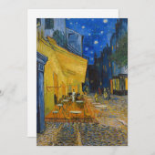 Vincent van Gogh - Caféterras bij nacht Kaart (Voorkant / Achterkant)