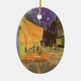 Vincent van Gogh - Caféterras bij nacht Keramisch Ornament