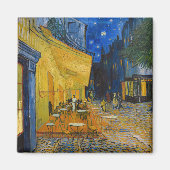 Vincent van Gogh - Caféterras bij nacht Magneet (Voorkant)