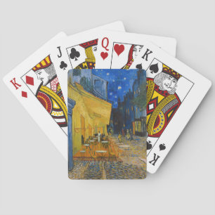Vincent van Gogh - Caféterras bij nacht Pokerkaarten