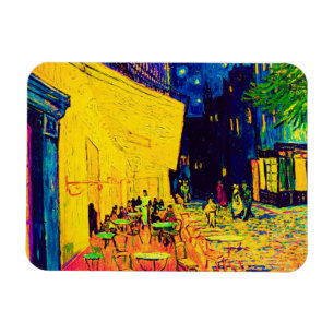 Vincent Van Gogh - Caféterras bij Nacht Pop Art Magneet