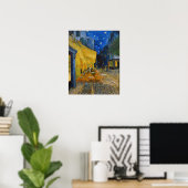 Vincent van Gogh - Caféterras bij nacht Poster (Thuiskantoor)