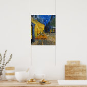 Vincent van Gogh - Caféterras bij nacht Poster (Keuken)