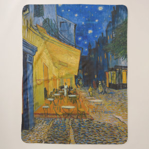 Vincent van Gogh - Caféterras bij nacht Sherpa Deken