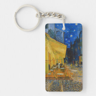 Vincent van Gogh - Caféterras bij nacht Sleutelhanger