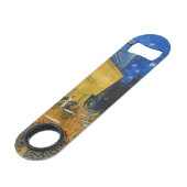 Vincent van Gogh - Caféterras bij nacht Speed Flessenopener (Voorkant Gekanteld)