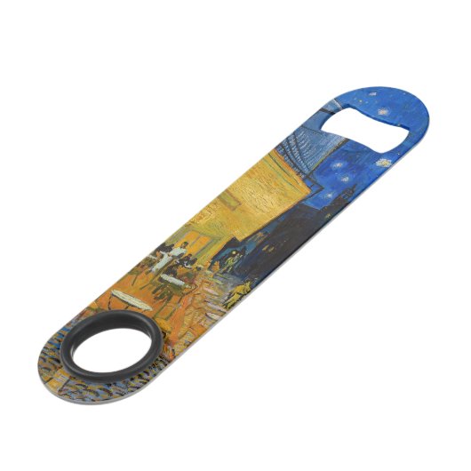 Vincent van Gogh - Caféterras bij nacht Speed Flessenopener (Voorkant Gekanteld)