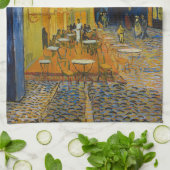 Vincent van Gogh - Caféterras bij nacht Theedoek (Gevouwen)