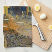 Vincent van Gogh - Caféterras bij nacht Theedoek (Quarter Fold)