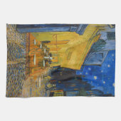 Vincent van Gogh - Caféterras bij nacht Theedoek (Horizontaal)