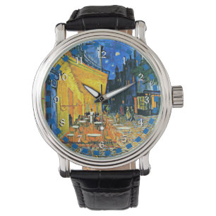 Vincent Van Gogh: Caféterras Horloge