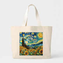 Vincent van Gogh Canvas tas – Artistieke en stijlv