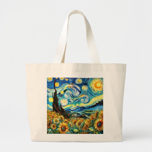 Vincent van Gogh Canvas tas – Artistieke en stijlv (Voorkant)