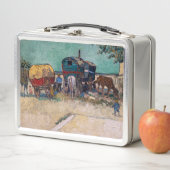 Vincent Van Gogh - Caravans, zigeunerkamp bij Arle (In situ)