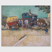 Vincent Van Gogh - Caravans, zigeunerkamp bij Arle Cadeaupapier (Vlak)
