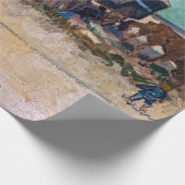 Vincent Van Gogh - Caravans, zigeunerkamp bij Arle Cadeaupapier (Hoek)