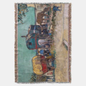 Vincent Van Gogh - Caravans, zigeunerkamp bij Arle Deken (Voorkant Verticaal)